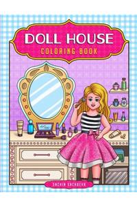 Doll House Coloring Book