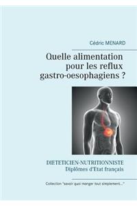 Quelle alimentation pour les reflux gastro-oesophagiens ?