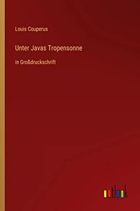 Unter Javas Tropensonne