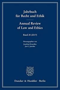 Jahrbuch Fur Recht Und Ethik / Annual Review of Law and Ethics