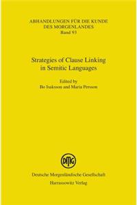 Strategies of Clause Linking in Semitic Languages