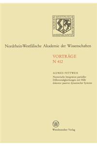 Numerische Integration Partieller Differentialgleichungen Mit Hilfe Diskreter Passiver Dynamischer Systeme