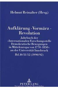 Aufklaerung - Vormaerz - Revolution