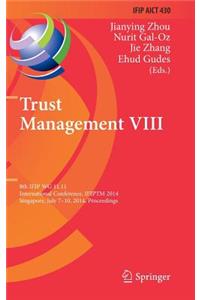 Trust Management VIII