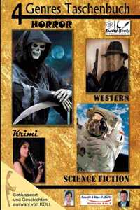 4 Genres Taschenbuch Krimi Sci-FI Horror Western