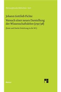 Versuch einer neuen Darstellung der Wissenschaftslehre