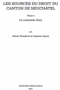 Le Coutumier Hory