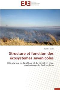 Structure et fonction des écosystèmes savanicoles