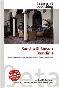 Rancho El Rincon (Bandini)