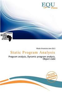 Static Program Analysis