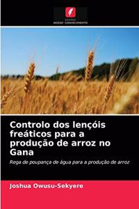 Controlo dos lençóis freáticos para a produção de arroz no Gana