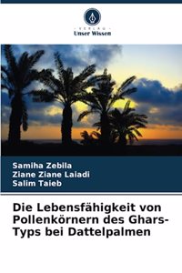 Die Lebensfähigkeit von Pollenkörnern des Ghars-Typs bei Dattelpalmen