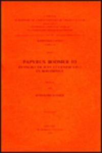 Papyrus Bodmer, III. Evangile de Jean Et Genese I-IV, 2 En Bohairique. Copt. 26