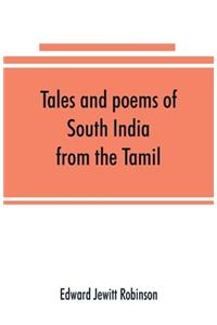 Tales and poems of South India