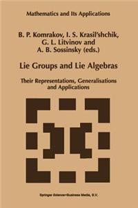 Lie Groups and Lie Algebras