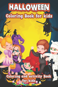 Halloween coloring book for kids