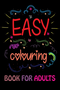 Easy Coloring Book for Adults: Inspirational Coloring Book For Kids