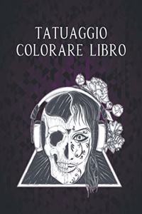 Colorare Libro Tatuaggio