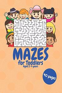 Mazes for Toddlers 2-4 years