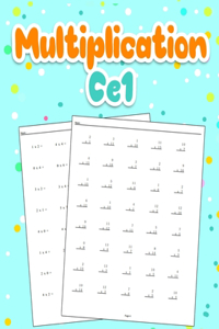 Multiplication CE1