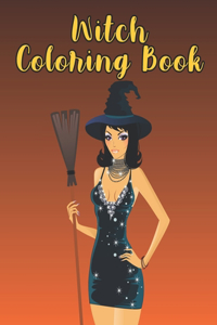 Witch Coloring Book