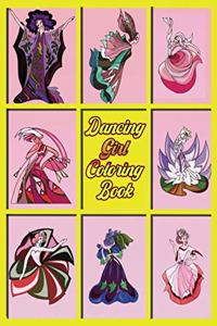 Dancing Girl Coloring Book