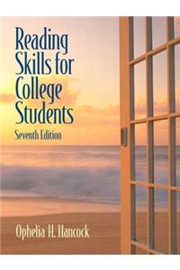Reading Skills for College Students Plus Mylab Reading -- Access Card Package