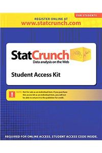 Statcrunch -- Standalone Access Card (6-Month Access)