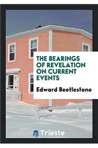 THE BEARINGS OF REVELATION ON CURRENT EV