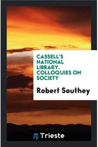 Colloquies on Society