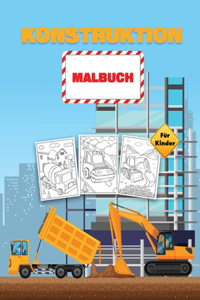 Konstruktion Malbuch für Kinder