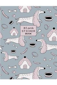Blank Sticker Book