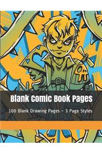 Blank Comic Book Pages