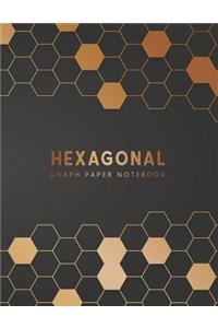 Hexagonal Graph Paper Notebook