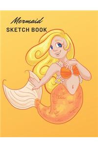 Mermaid Sketch Book