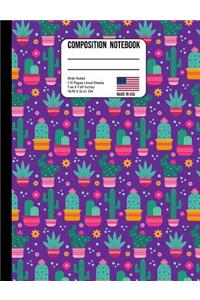 Composition Notebook Wide Ruled