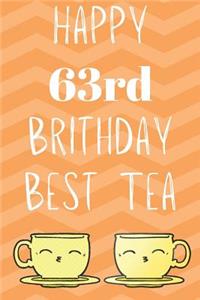 Happy 63rd Birthday Best Tea