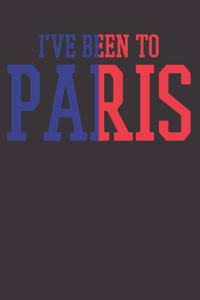 Paris European Europe Travel Notebook Journal