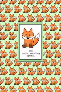 2020 Weekly and Monthly Planner