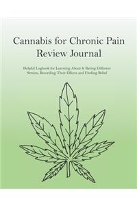 Cannabis for Chronic Pain Review Journal
