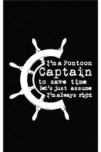 I'm a Pontoon Captain