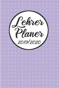 Lehrer Planer 2019 / 2020