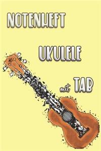 NOTENHEFT UKULELE mit TAB
