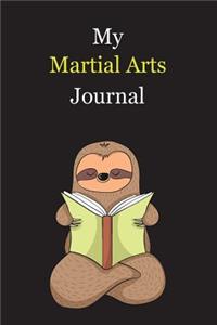 My Martial Arts Journal