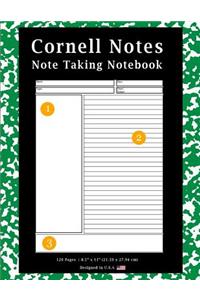 Cornell Notes Note Taking Notebook