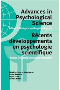 Advances in Psychological Science, Volume 2
