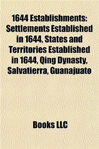 1644 Establishments