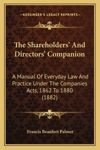 The Shareholders' And Directors' Companion