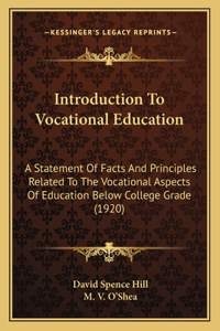 Introduction To Vocational Education