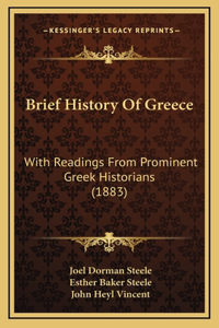 Brief History Of Greece
